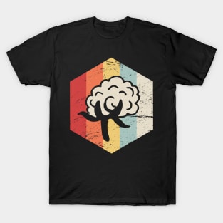 Retro Vintage Cotton Farmer Icon T-Shirt